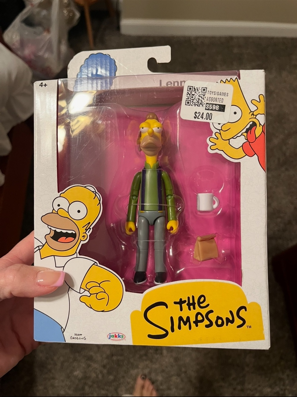 The Simpsons action figure - Lenny